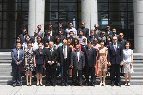 抖音黑料
代表应邀参加商务部援外培训工作经验交流会